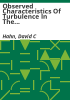 Observed_characteristics_of_turbulence_in_the_atmospheric_boundary_layer_over_mountainous_terrain