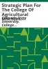 Strategic_plan_for_the_College_of_Agricultural_Sciences__Colorado_State_University_in_association_with_Colorado_Agricultural_Experiment_Station__Colorado_Cooperative_Extension