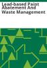 Lead-based_paint_abatement_and_waste_management