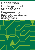 Henderson_Underground_Science_and_Engineering_Project_Advisory_Commission_____quarter_report