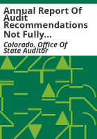 Annual_report_of_audit_recommendations_not_fully_implemented_as_of_June_30__2014