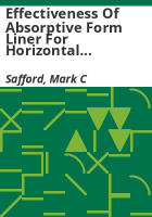 Effectiveness_of_absorptive_form_liner_for_horizontal_surfaces