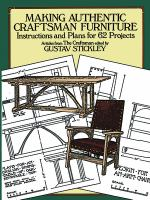 Making_authentic_craftsman_furniture