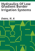 Hydraulics_of_low_gradient_border_irrigation_systems