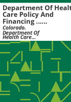 Department_of_Health_Care_Policy_and_Financing_____reference_manual