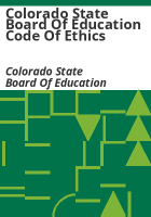 Colorado_State_Board_of_Education_code_of_ethics