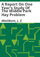 A_report_on_one_year_s_study_of_the_Middle_Park_hay_problem