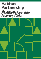 Habitat_Partnership_Program
