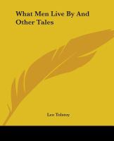 What_Men_Live_By_and_Other_Tales