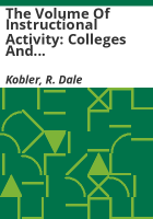 The_volume_of_instructional_activity