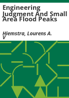 Engineering_judgment_and_small_area_flood_peaks