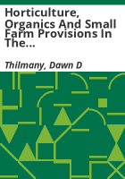 Horticulture__organics_and_small_farm_provisions_in_the_Farm_Bill